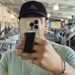 Smart Grip Carbon Fiber - Accessory for Mobile Phone